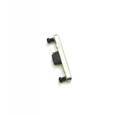 Power Button Outer for Lava X80 White - Plastic On Off Switch