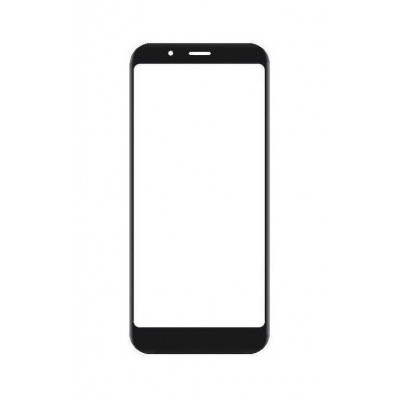 Replacement Front Glass For Nokia C2 Tava Black By - Maxbhi Com