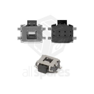 Power Button Outer for Nokia E60 Silver - Plastic On Off Switch