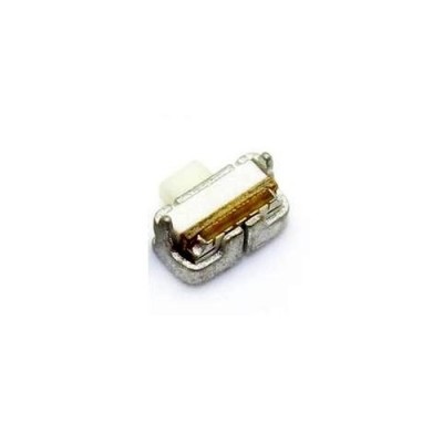 Power Button Outer for Huawei Ascend P6 S White - Plastic On Off Switch