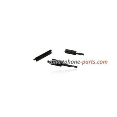 Volume Side Button Outer for BlackBerry Bold 9700 White - Plastic Key