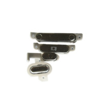 Volume Side Button Outer for Nokia N97 White - Plastic Key