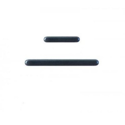 Volume Side Button Outer for Alcatel One Touch Idol Black - Plastic Key