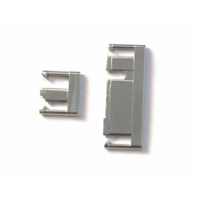 Volume Side Button Outer for Motorola Moto X Force White - Plastic Key