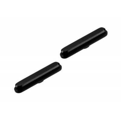 Volume Side Button Outer for Oppo Reno 3 Youth Black - Plastic Key
