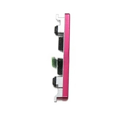 Volume Side Button Outer For Vivo X23 Red By - Maxbhi Com