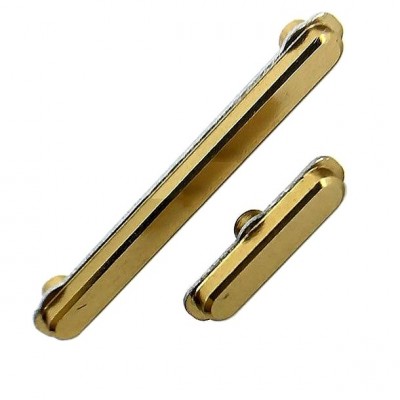Volume Side Button Outer for Lyf Wind 7i Black - Plastic Key