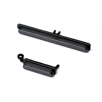 Volume Side Button Outer for Microsoft Lumia 640 XL LTE Black - Plastic Key