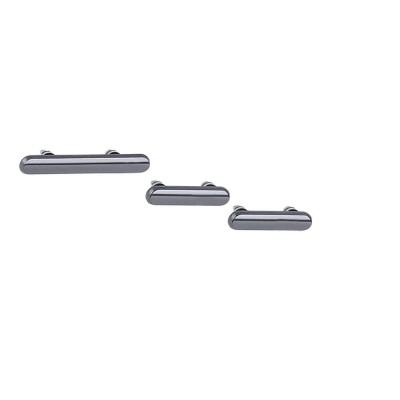 Volume Side Button Outer for Apple iPhone Xc Black - Plastic Key