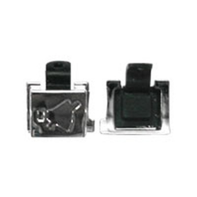 Volume Side Button Outer for BlackBerry Pearl 8100 Black - Plastic Key
