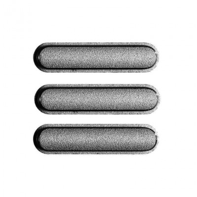 Volume Side Button Outer for Ulefone Metal Black - Plastic Key