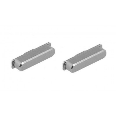 Volume Side Button Outer For Zte Blade V8 Mini Silver By - Maxbhi Com