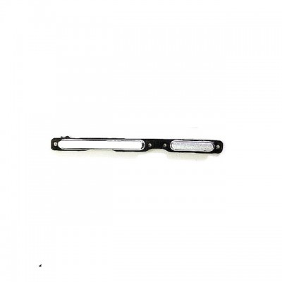 Volume Side Button Outer for Good One Jiyo J7 White - Plastic Key