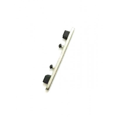 Volume Side Button Outer for Ziox Quiq Sleek 4G White - Plastic Key
