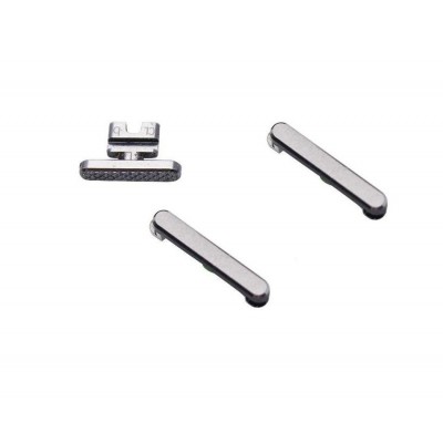 Volume Side Button Outer for Sansui S72 White - Plastic Key