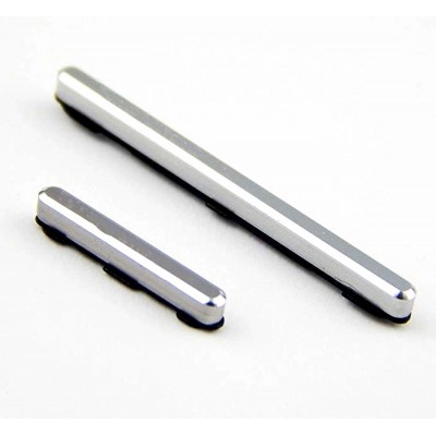 Volume Side Button Outer for Archos 50b Cobalt White - Plastic Key