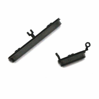 Volume Side Button Outer for BQ Aquaris E5s Black - Plastic Key