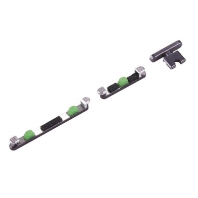 Volume Side Button Outer for Celkon C820 Silver - Plastic Key