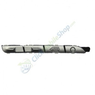 Volume Side Button Outer for Nokia E65 White - Plastic Key