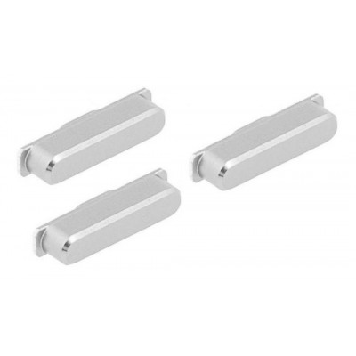 Volume Side Button Outer for Videocon Infinium Z40 Pro White - Plastic Key