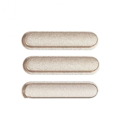 Volume Side Button Outer for Apple iPad 5 Mini 2019 White - Plastic Key