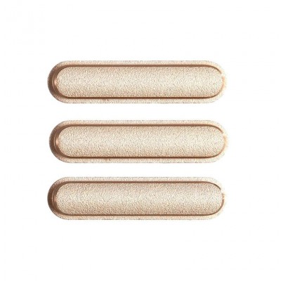 Volume Side Button Outer for Samsung Galaxy A9 - 2016 Gold - Plastic Key
