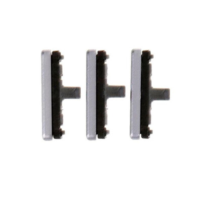 Volume Side Button Outer for Geotel G1 White - Plastic Key