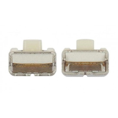 Volume Side Button Outer For Samsung X100 White By - Maxbhi Com