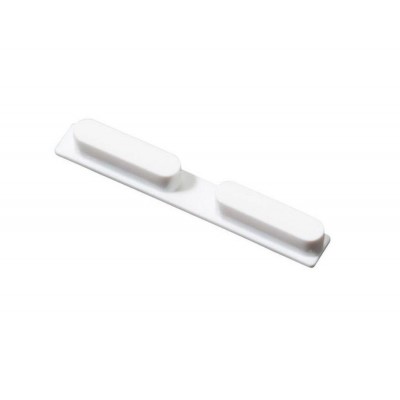 Volume Side Button Outer for Samsung Galaxy S5 Active SM-G870A Grey - Plastic Key