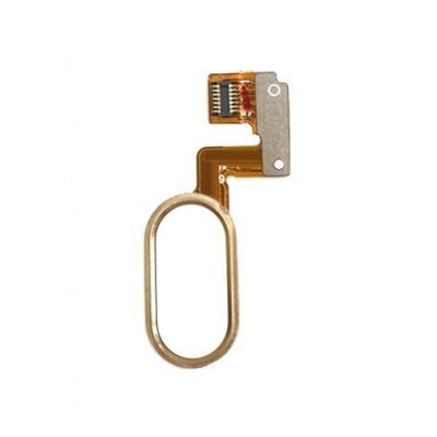 Home Button Complete For Meizu M3 Note M681h Gold By - Maxbhi Com