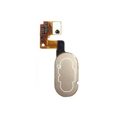 Home Button Complete For Meizu M3 Note M681h Gold By - Maxbhi Com