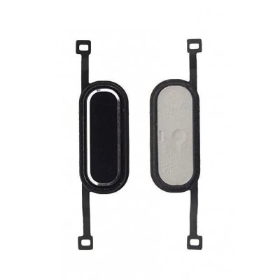 Home Button Outer For Samsung Galaxy Tab 3 10 1 P5220 Black By - Maxbhi Com