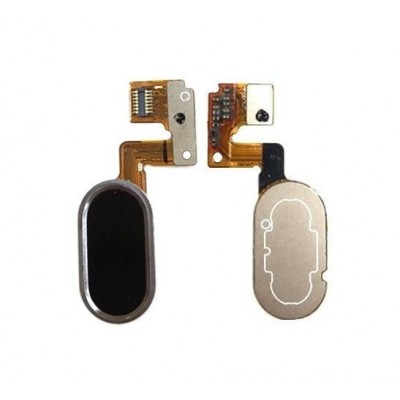 Home Button Complete For Meizu M3 Note M681h Black By - Maxbhi Com