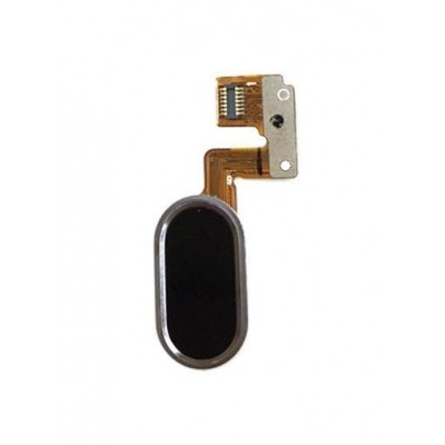 Home Button Complete For Meizu M3 Note M681h Grey By - Maxbhi Com