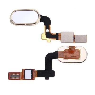 Home Button Complete For Oppo A59 White By - Maxbhi Com