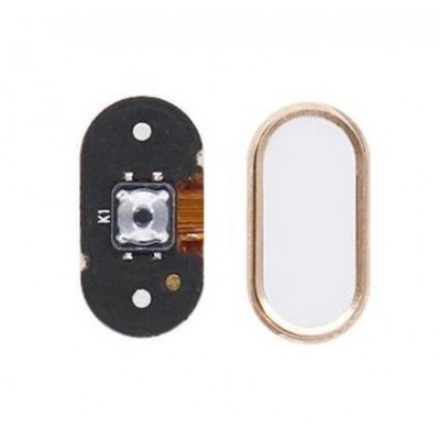 Home Button Outer For Meizu M6 32gb Gold By - Maxbhi Com