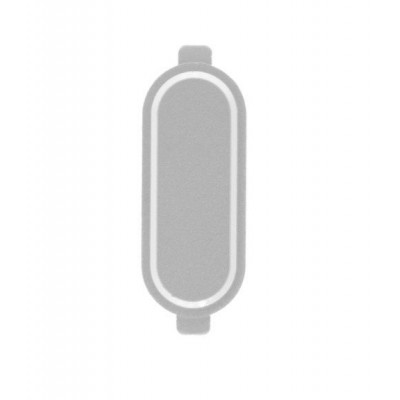 Home Button Outer For Samsung Galaxy J3 Emerge Silver By - Maxbhi Com