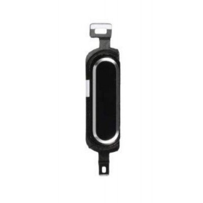 Home Button Outer For Samsung Smt330 Black By - Maxbhi Com