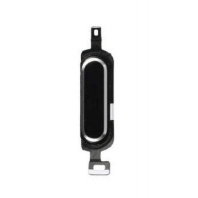 Home Button Outer For Samsung Smt330 Black By - Maxbhi Com