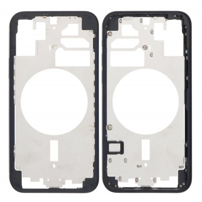 LCD Frame Middle Chassis for Apple iPhone 12 - Black