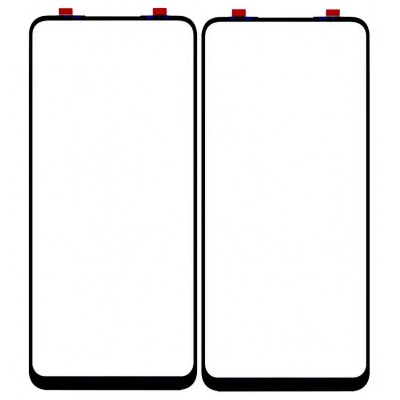 Replacement Front Glass For Infinix Hot 10 Black By - Maxbhi Com