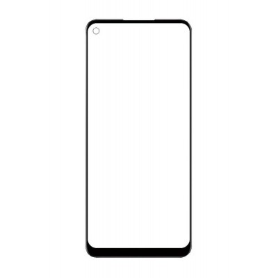 Replacement Front Glass For Oppo A33 2020 Black By - Maxbhi Com