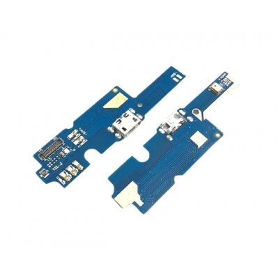 Charging Connector Flex Pcb Board For Micromax Canvas Fire 4g By - Maxbhi Com
