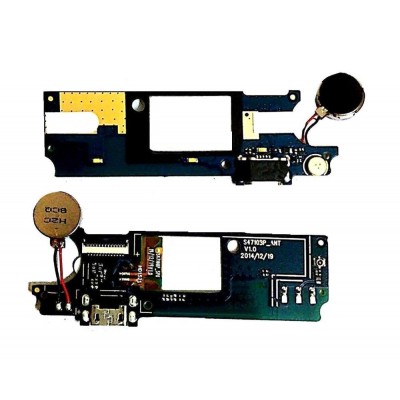 Charging Connector Flex Pcb Board For Micromax Unite 3 By - Maxbhi Com
