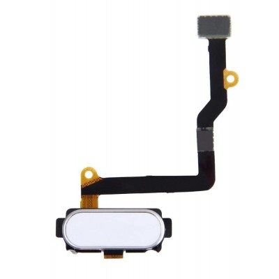 Home Button Complete For Samsung Galaxy C5 Pro White By - Maxbhi Com