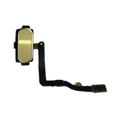 Home Button Complete For Samsung Galaxy C7 2017 Gold By - Maxbhi Com