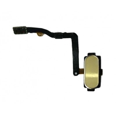 Home Button Complete For Samsung Galaxy C7 2017 Gold By - Maxbhi Com