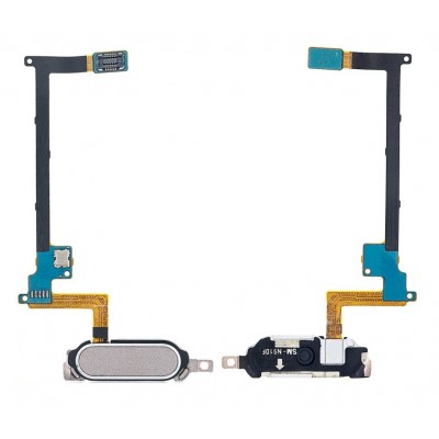 Home Button Complete For Samsung Galaxy Note 4 Duos Gold By - Maxbhi Com