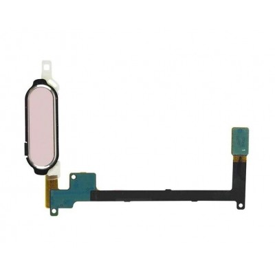 Home Button Complete For Samsung Galaxy Note 4 Duos Smn9100 Pink By - Maxbhi Com