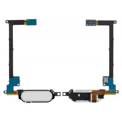 Home Button Complete For Samsung Galaxy Note 4 Duos White By - Maxbhi Com